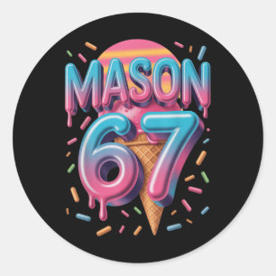 Adesivo Sorvete Mason 67 Meme Bysebyll Drip _1
