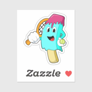 Adesivo Sorvete no Tênis com suporte Tênis