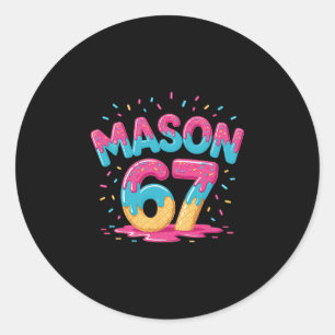 Adesivo Sorvete Seis Sete Drip Esporte 67 Diversão Mason M