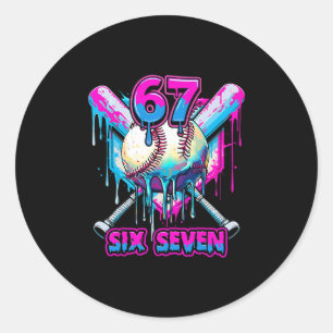 Adesivo Sorvete Six Seven Drip Gíria Geração Alpha Tendênc