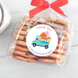 Adesivo Sorvete Você Gritar Aniversário