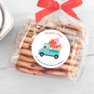 Adesivo Sorvete Você Gritar Aniversário