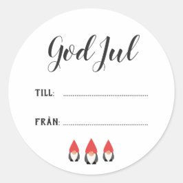 Adesivo Söta Tomtenissar - Julklappsetiketter