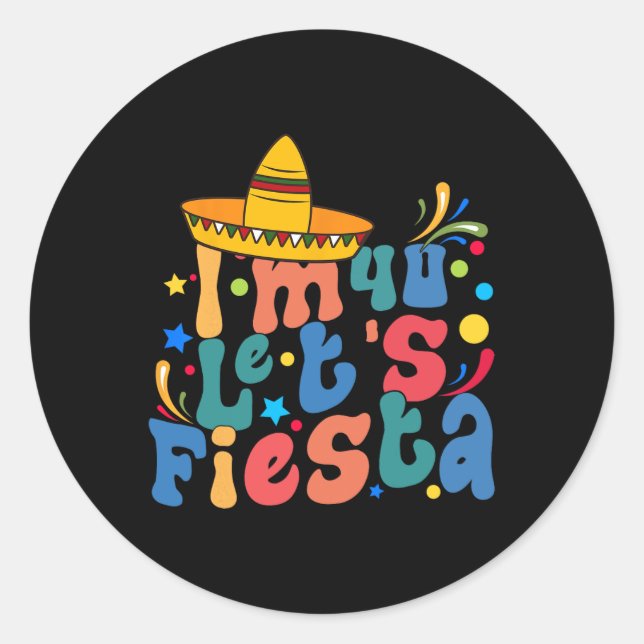 Adesivo Sou 40 Vamos Fiesta (Frente)