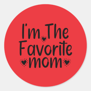 Adesivo Sou a mãe favorita