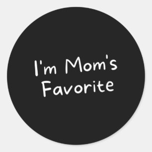 Adesivo Sou A Novidade Favorita Da Mãe