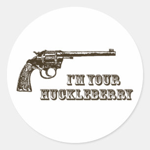 Adesivo Sou a tua arma ocidental de Huckleberry