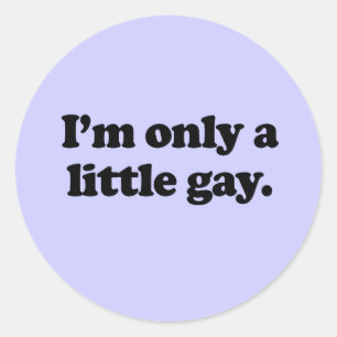 Adesivo Sou apenas um gay