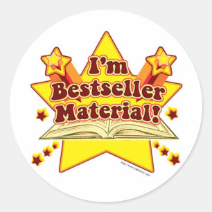 Adesivo Sou Bestseller Material!