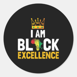 Adesivo Sou Black Excellence Black History Month Gift