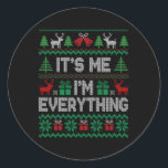 Adesivo Sou Eu Tudo O Casal De Natal Do Pajama Corresponde<br><div class="desc">Sou Eu Tudo O Casal De Natal Do Pajama Correspondendo Ao Xmas 2</div>