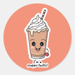 Adesivo Sou Frappe-tastic Frappe com creme chicote