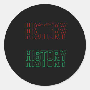 Adesivo Sou História Negra Camisa História Negra Mês Áfric