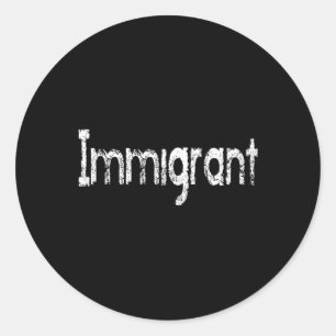 Adesivo Sou imigrante