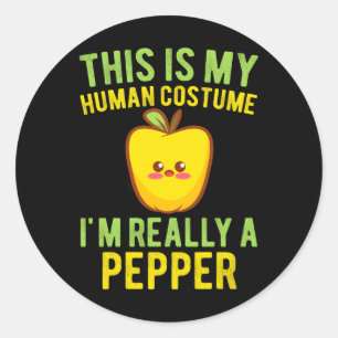 Adesivo Sou mesmo um Pepper Toddler Crianças Engraçado Kaw