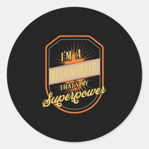 Adesivo Sou Metalúrgico