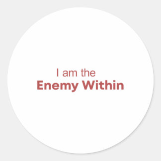 Adesivo Sou O Inimigo De Kamala Harris Donald Trump 2