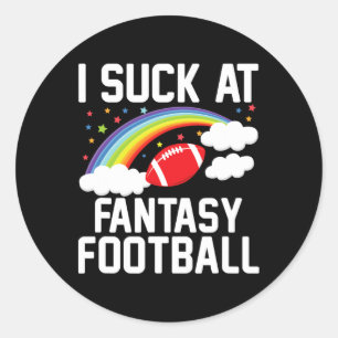 Adesivo Sou o Perdedor do Fantasy Football do Papai - Pret