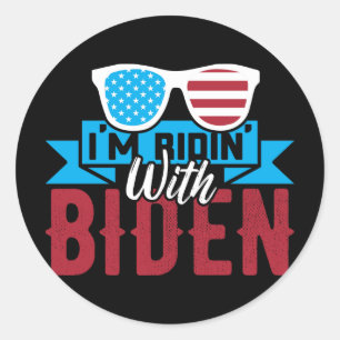 Adesivo Sou Ridin With Biden