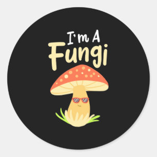 Adesivo Sou Um Cogumelos Fungos