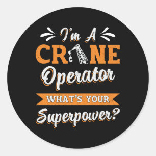 Adesivo Sou um controlador de super-potência do operador 