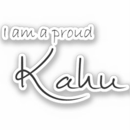 Adesivo Sou um Kahu orgulhoso (pai de estimação) - Benefíc