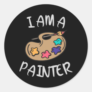 Adesivo Sou um Pintor