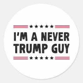 Adesivo Sou um Presente contra a eleição anti-trump Cara