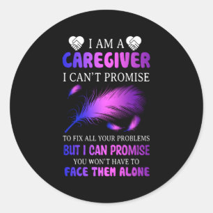 Adesivo Sou Um Prestador De Cuidados Que Não Posso Promete