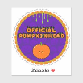 Adesivo Sou um Pumpkinhead 1 Sticker