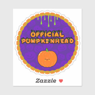 Adesivo Sou um Pumpkinhead 1 Sticker