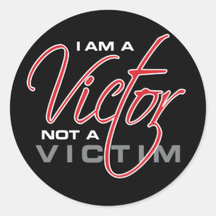 Adesivo Sou Um Vítor Não Uma Vítima - Osteen