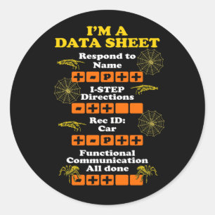 Adesivo Sou uma Ske de Análise de Comportamentos Aplicada 