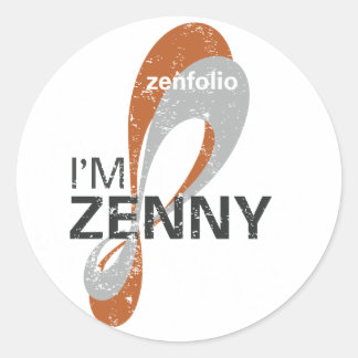 Adesivo Sou Zenny Sticker