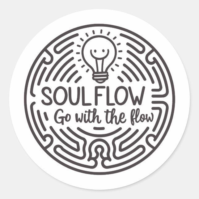 Adesivo Soul Flow Sticker (Frente)