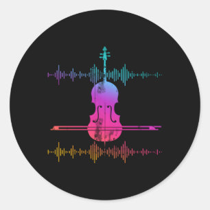 Adesivo Soundwaves Cello