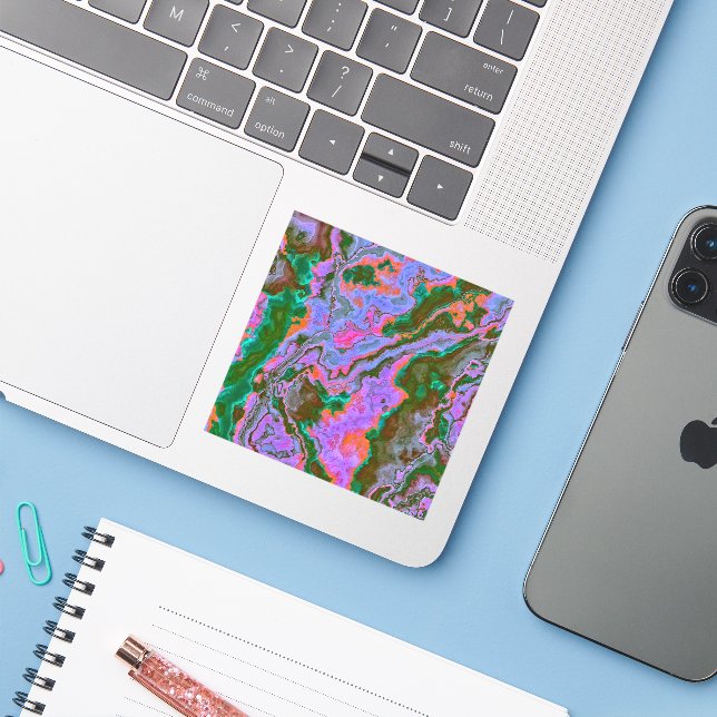 Adesivo Sour Marble (Notebook com iPhone)