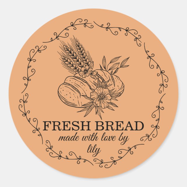 Adesivo Sourdough Bread Baking (Frente)