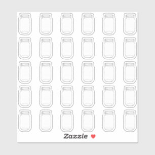 Adesivo Sourdough Feeding/Date Lembrete Stickers