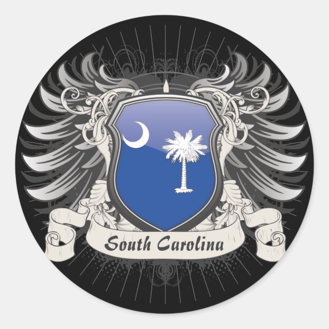Adesivo South Carolina Crest (Frente)