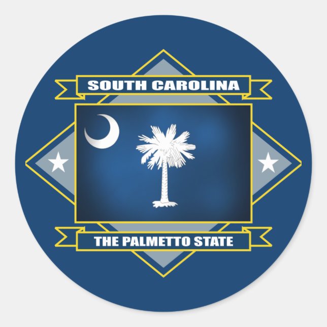 Adesivo South Carolina Diamond (Frente)