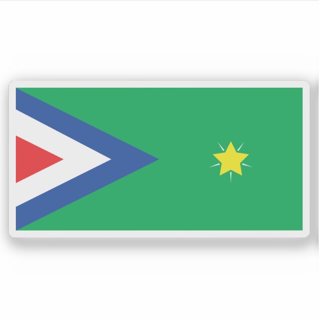 Adesivo South West Ethiopia Peoples' Region flag, Ethiopia (Frente)