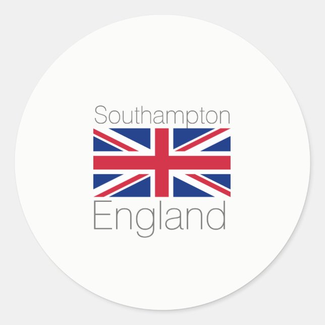 Adesivo Southampton, England Sticker (Frente)
