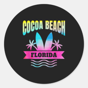 Adesivo Souvenir da Flórida de Ccoa Beach