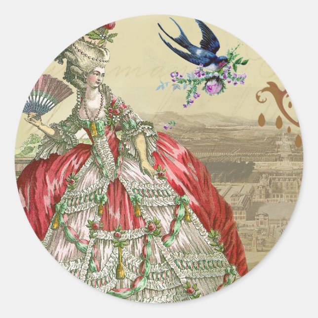 Adesivo Souvenirs de Versailles Envelope Seal (Frente)