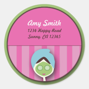 Adesivo Spa Bachelorette ou Birthday Seal