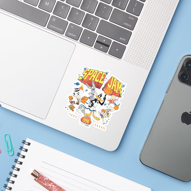 Adesivo SPACE JAM™ TUNE SQUAD™ 1996 Gráfico (Notebook com iPhone)