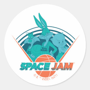 Adesivo SPACE JAM: UM NOVO LEGADO™ Equipe de retrofúria