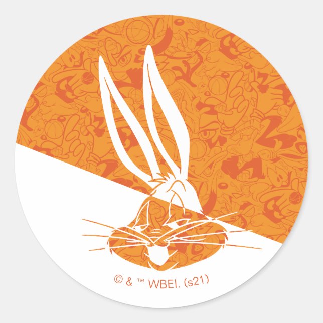 Adesivo SPACE JAM: UM NOVO LEGADO™ | Padrão do Mod de BUGS (Frente)