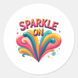 Adesivo Sparkle Un — Shimmering Inspirational Sticker Coll